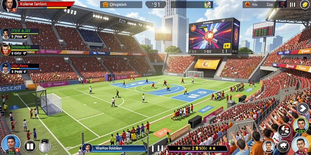 Gameplay seru dengan berbagai tantangan.