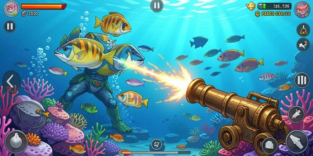 Tangkapan layar memperlihatkan mode multiplayer yang seru.