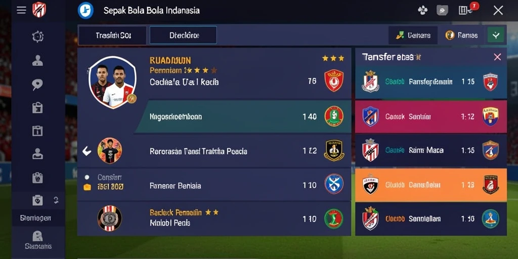 Kompetisi antar pemain yang mengasyikkan.