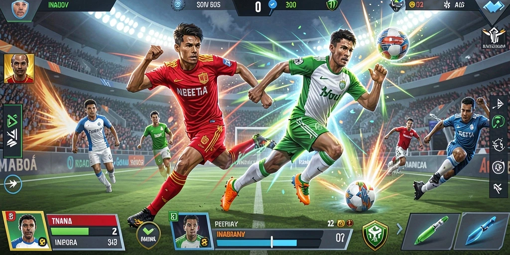 Mode multiplayer yang memungkinkan bermain dengan teman.