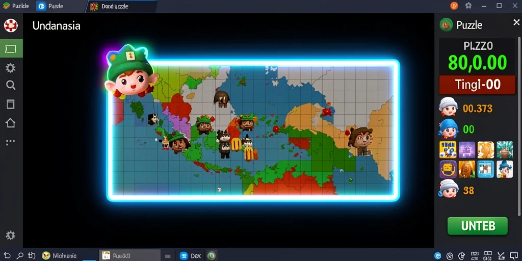 Level yang penuh tantangan dan rintangan menarik.
