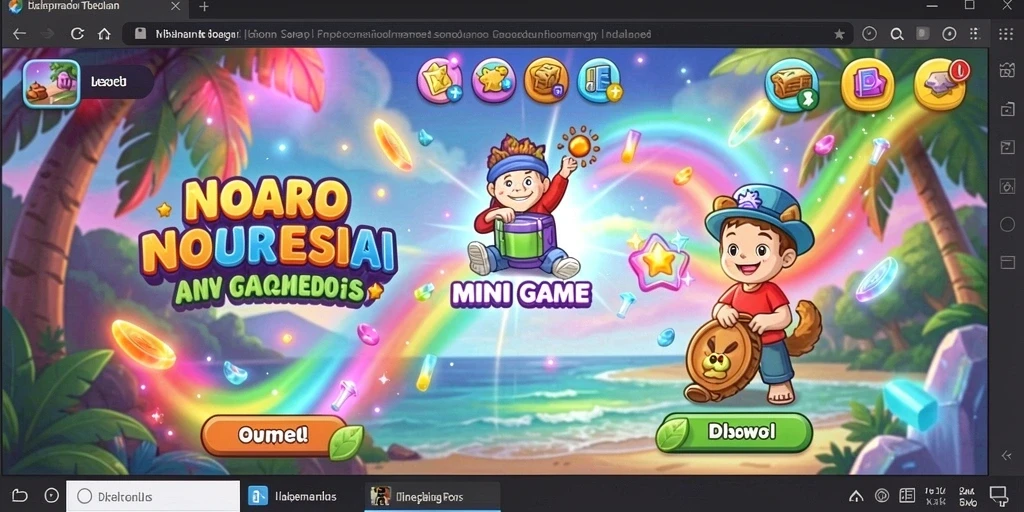 Sistem reward yang memotivasi pemain untuk terus bermain.