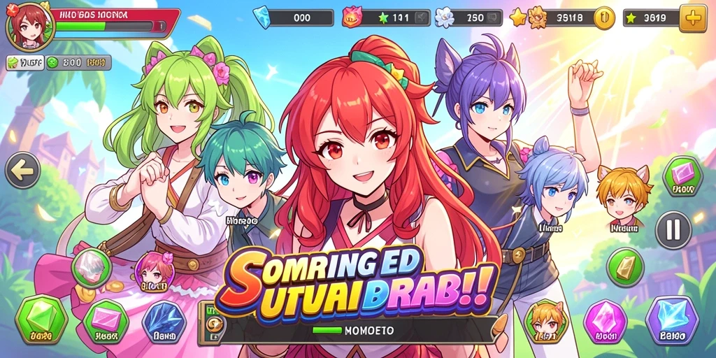 Screeshot menampilkan fitur upgrade karakter yang menarik.