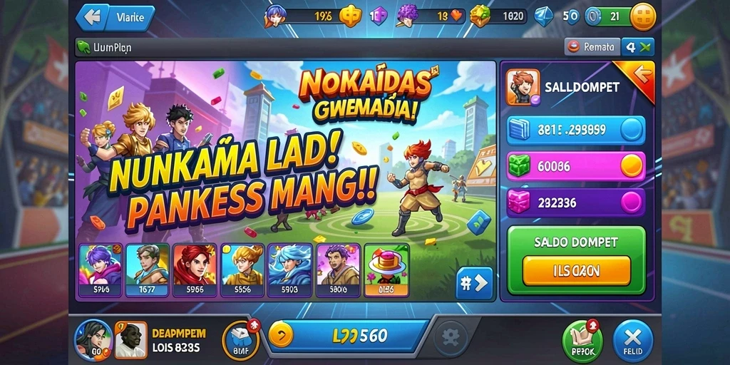 Screenshot memperlihatkan salah satu tantangan yang menantang.