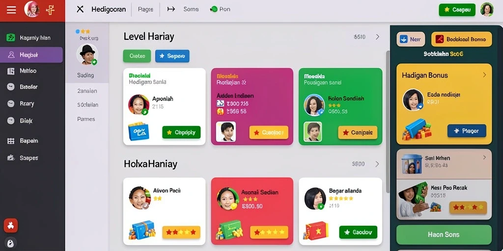 Sistem bonus yang menguntungkan bagi para pemain.